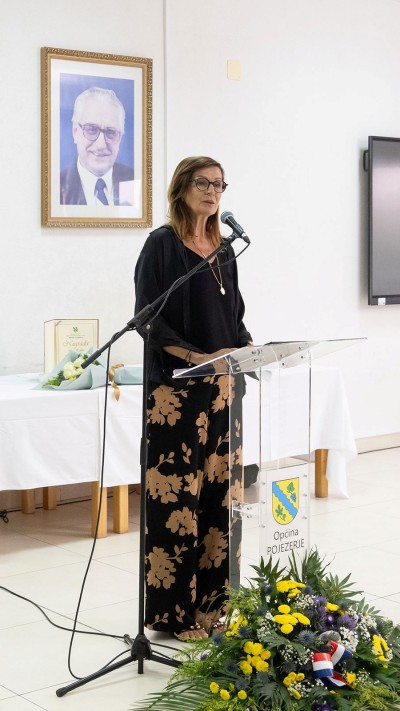 Žaklina Marević na proslavi Dana Općine Pojezerje