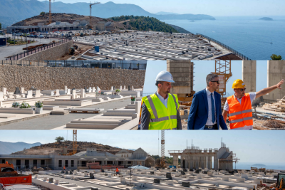 Završna faza izgradnje Groblja Dubac s planiranim proširenjem