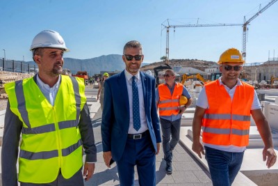 Završna faza izgradnje Groblja Dubac s planiranim proširenjem