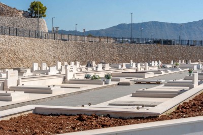 Završna faza izgradnje Groblja Dubac s planiranim proširenjem