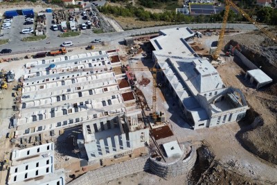 Završna faza izgradnje Groblja Dubac s planiranim proširenjem