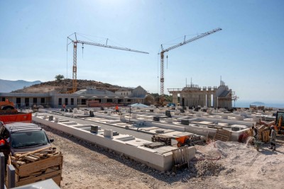 Završna faza izgradnje Groblja Dubac s planiranim proširenjem