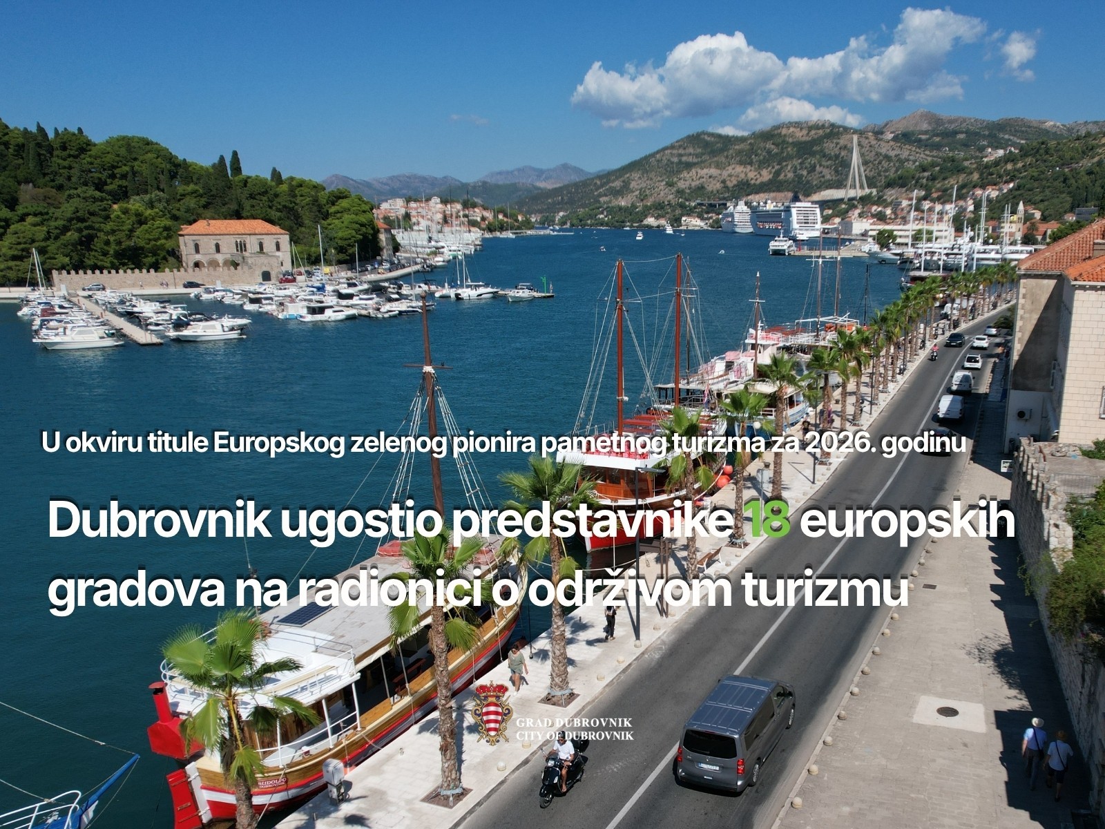 Dubrovnik ugostio predstavnike europskih gradova na radionici o održivom turizmu