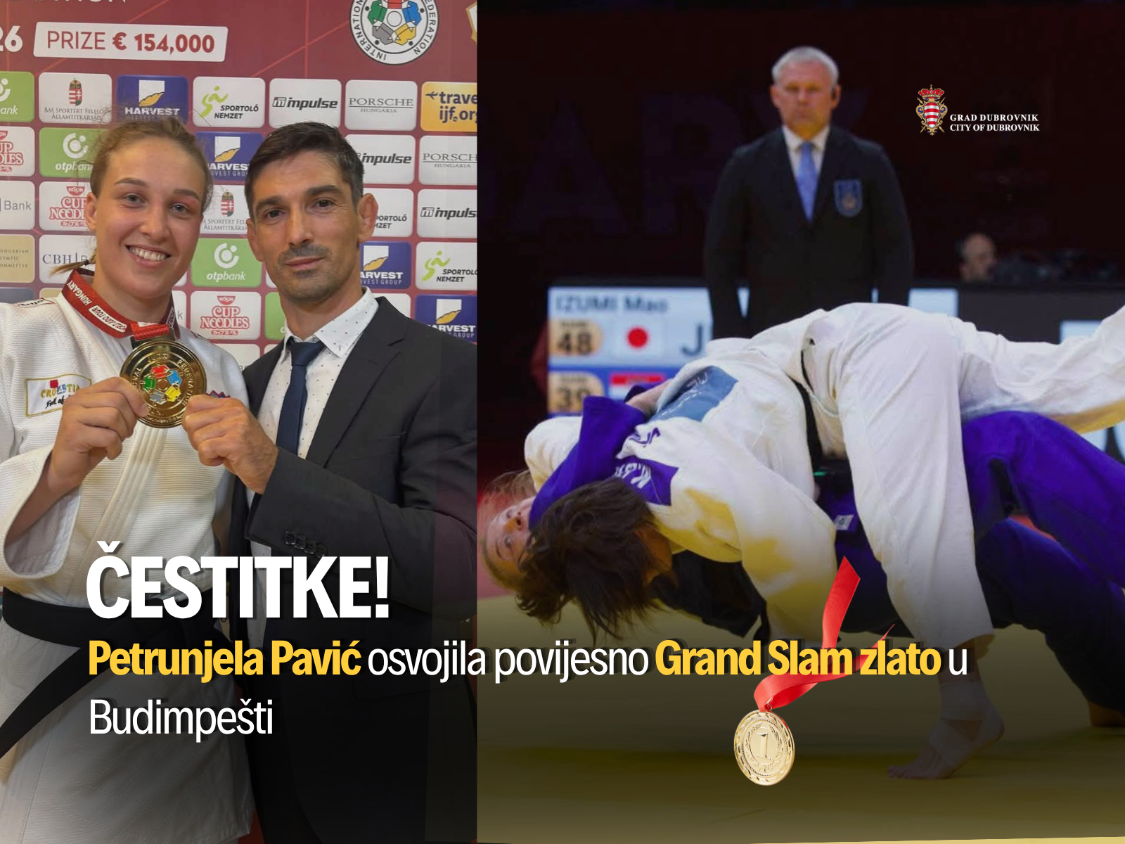 Franković čestitao Pavić na povijesnom Grand Slam zlatu