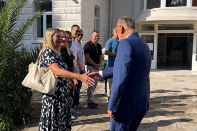 Ministar Božinović posjetio obnovljenu zgradu Policijske uprave