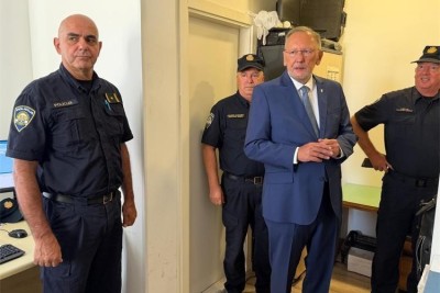 Ministar Božinović posjetio obnovljenu zgradu Policijske uprave