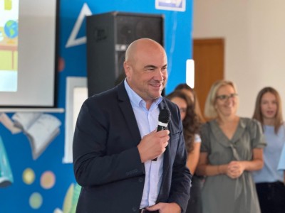 Župan posjetio osnovnu školu na početku nastave
