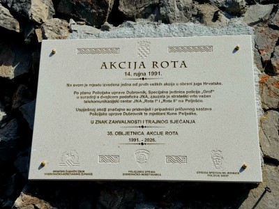 Župan Pezo na proslavi 35. obljetnice akcije Rota