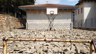 Obnova sportskih igrališta Gimnazije Dubrovnik u punom jeku