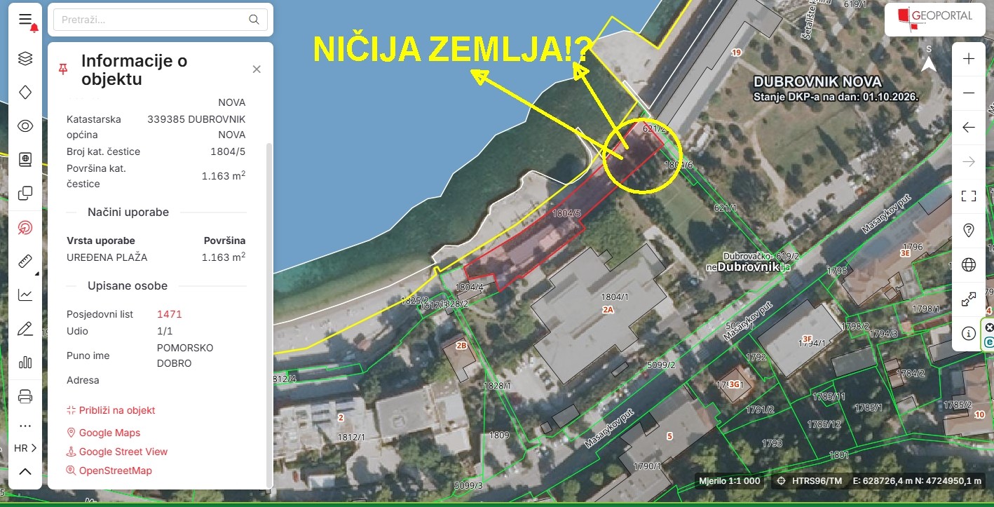 Na papiru uređena plaža, u stvarnosti zaboravljeni komad obale