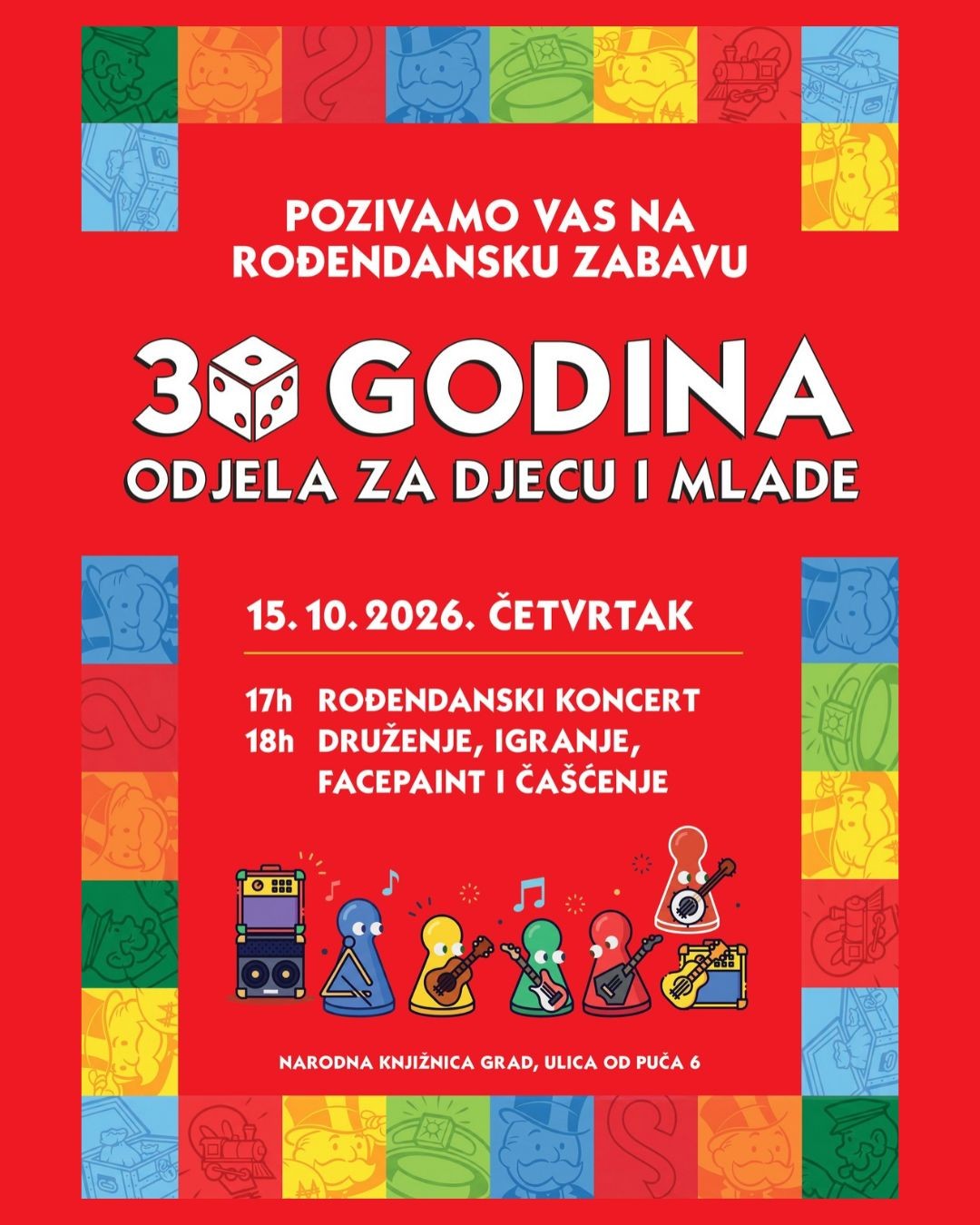 30.ROĐENDAN UZ GLAZBU I IGRU