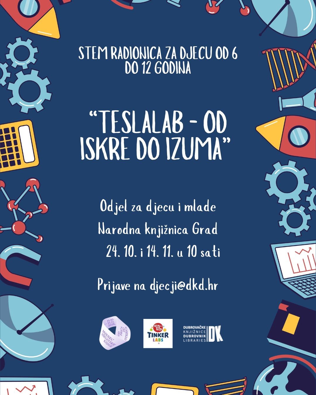 TeslaLab: Radionica za najmlađe u Narodnoj knjižnici