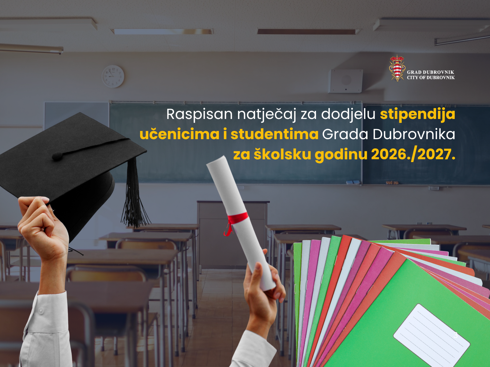 NATJEČAJI ZA STIPENDIJE