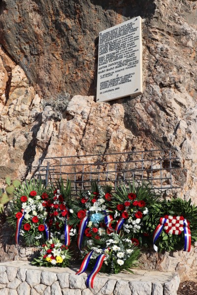 Položeni vijenci za konavoske domobrane na Orsuli