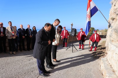 Položeni vijenci za konavoske domobrane na Orsuli