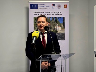 Obilježen završetak energetske obnove ambulante u Kuni Pelješkoj