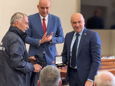 Prijem povodom 35. obljetnice osnutka Hrvatske ratne mornarice
