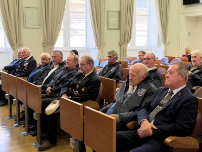 Prijem povodom 35. obljetnice osnutka Hrvatske ratne mornarice
