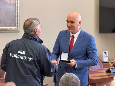 Prijem povodom 35. obljetnice osnutka Hrvatske ratne mornarice