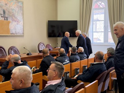 Prijem povodom 35. obljetnice osnutka Hrvatske ratne mornarice