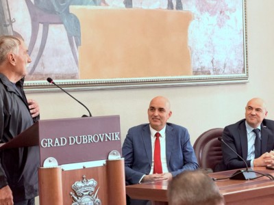 Prijem povodom 35. obljetnice osnutka Hrvatske ratne mornarice