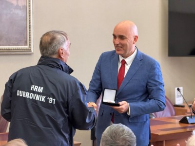 Prijem povodom 35. obljetnice osnutka Hrvatske ratne mornarice