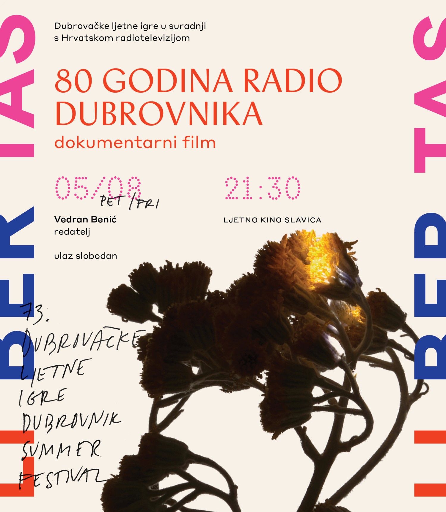 80 godina Radio Dubrovnika u ljetnom kinu Slavica