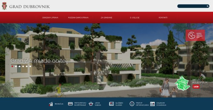 Predstavljena nova web stranica Grada Dubrovnika