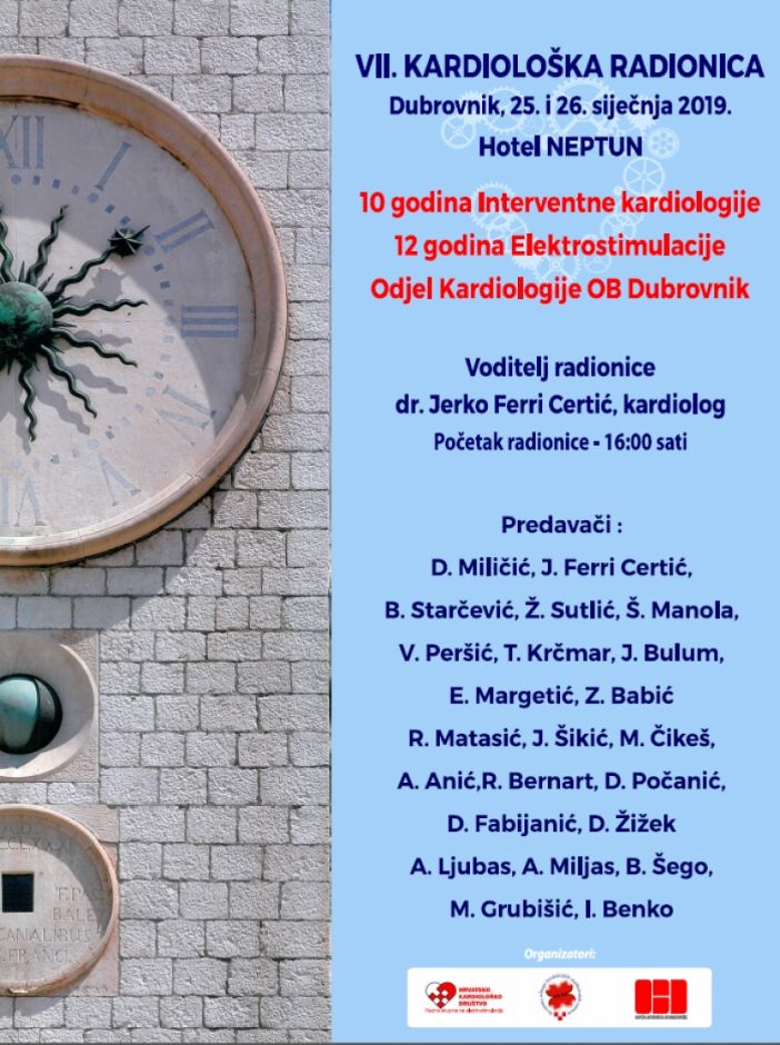 Vodeće ljude hrvatske kardiologije u Dubrovniku