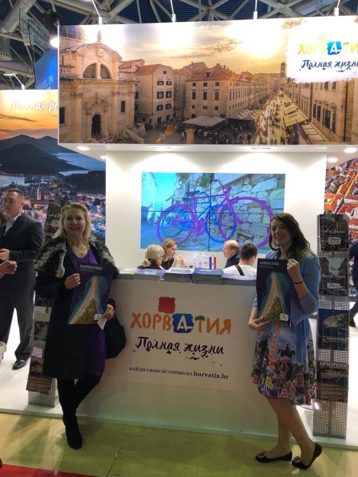 Predstavljanje hrvatske turističke ponude na sajmu MITT u Moskvi